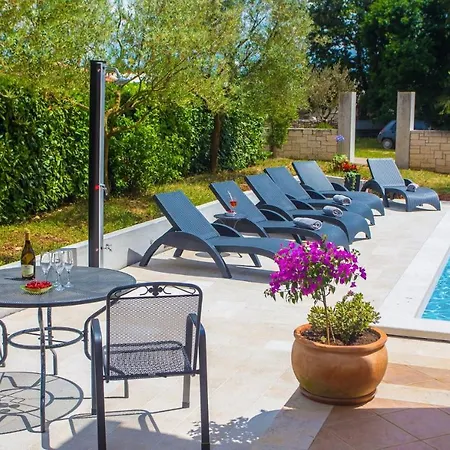 Three-bedroom Mir With Private Infinity Pool Apartment Vosteni